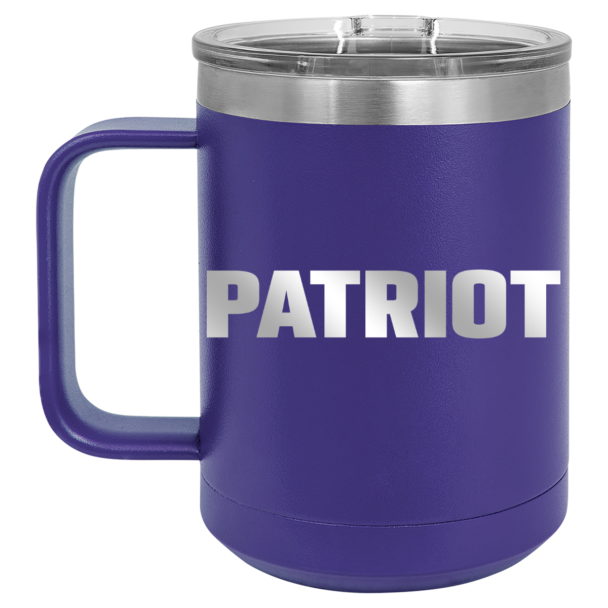 Patriot Software 15 oz. Vacuum Insulated Coffee Mug with Slider Lid